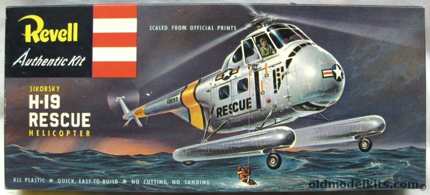 Revell 1/48 Sikorsky H-19 - 'S' Issue, H227-98 plastic model kit